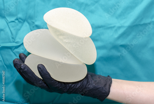 Obraz na płótnie Silicone breast impalnts 