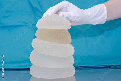 Obraz na płótnie Silicone breast impalnts 