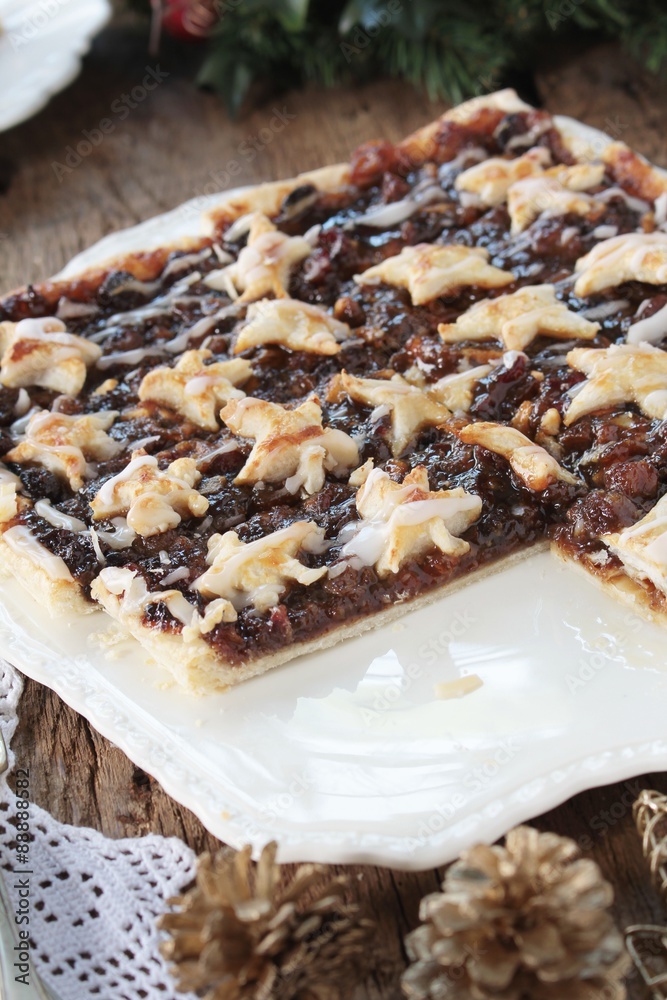 mincemeat Christmas slice mincemeat Christmas slice