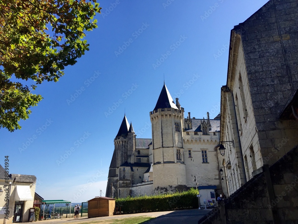 Saumur il castello - Loira, Francia