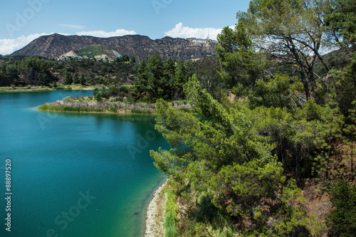 Los Angeles, California, USA - July 20, 2015 View of Hollywood