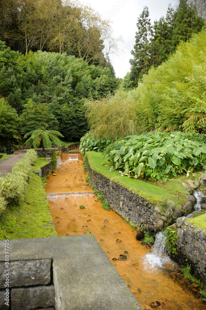 Thermal water in the Azores