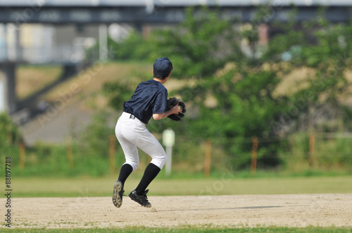 少年野球の練習 photo