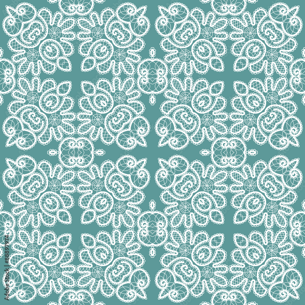 Seamless lace pattern