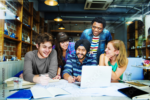 Wallpaper Mural Diverse Architect People Group Working Concept Torontodigital.ca