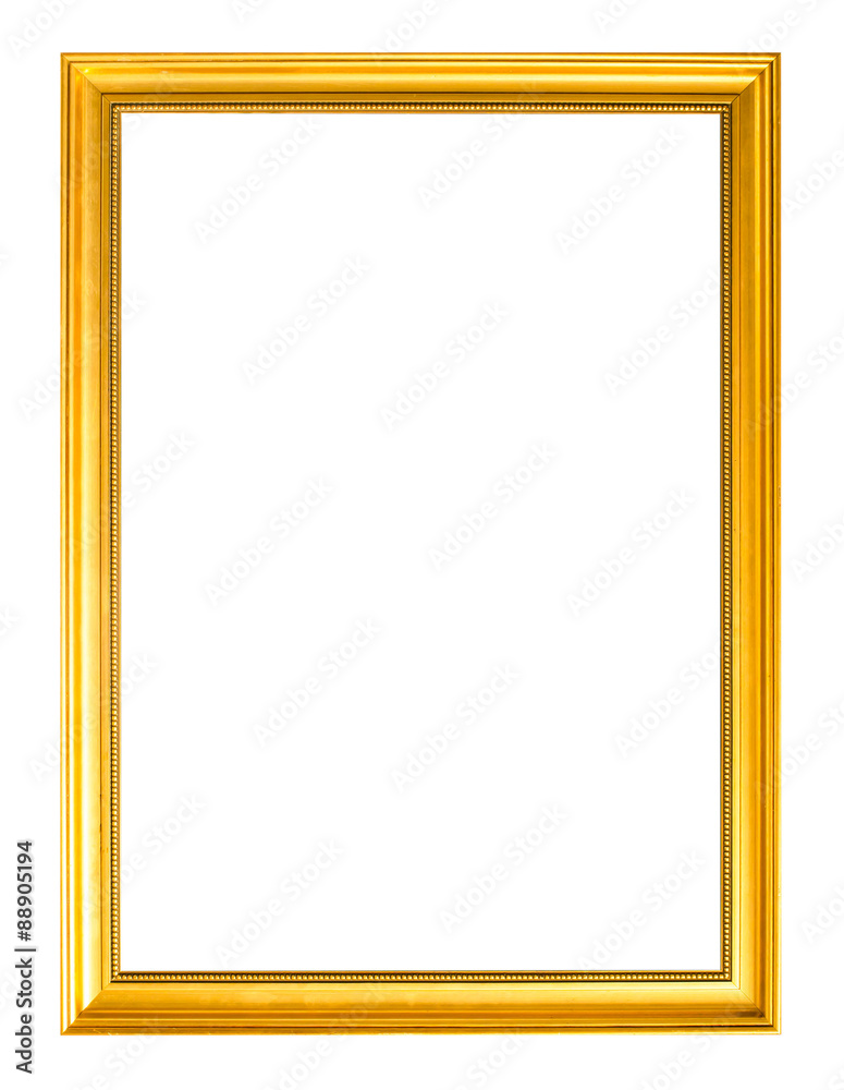 antique frame isolated on white background antique frame isolated on white background