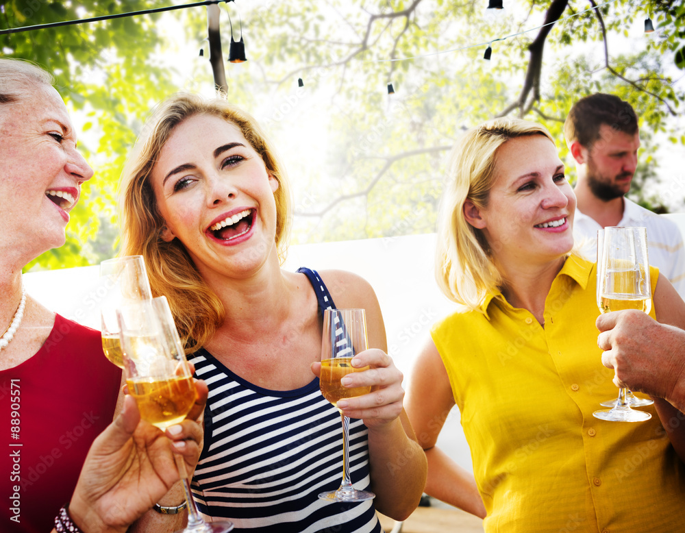 Friends Friendship Party Hanging out Concept