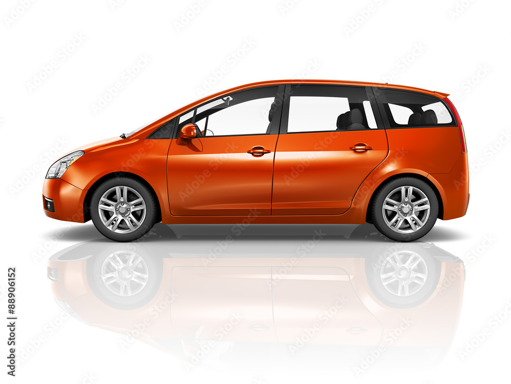 Car Vehicle Transportation 3D Illustration Concept Car Vehicle Transportation 3D Illustration Concept
