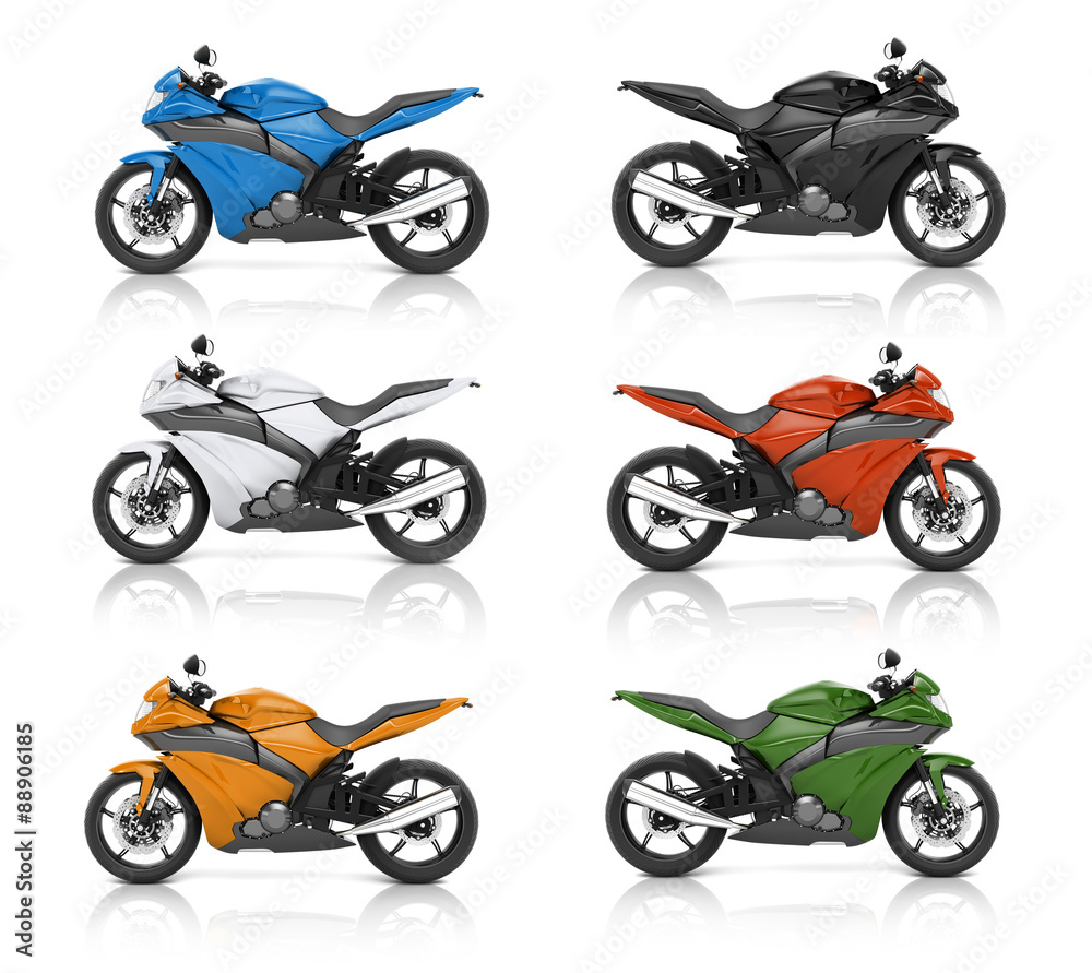 Obraz premium Motorbike Motorcycle Bike Roadster Transportation Concept