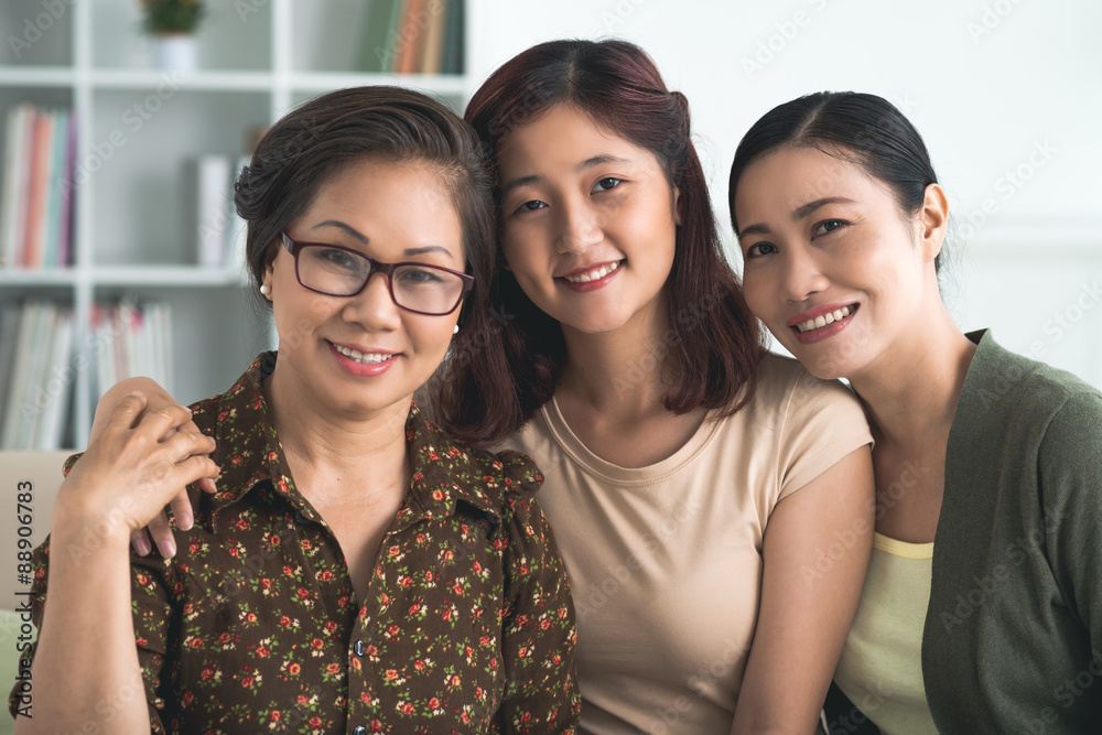 Fototapeta premium Three women generations