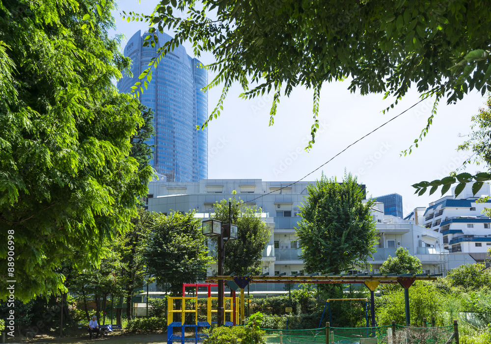 Obraz premium 六本木西公園