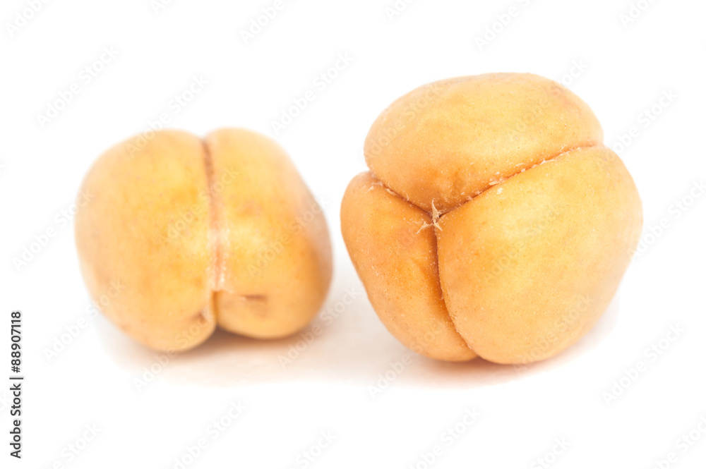 Litchi Against On White Background Litchi Against On White Background