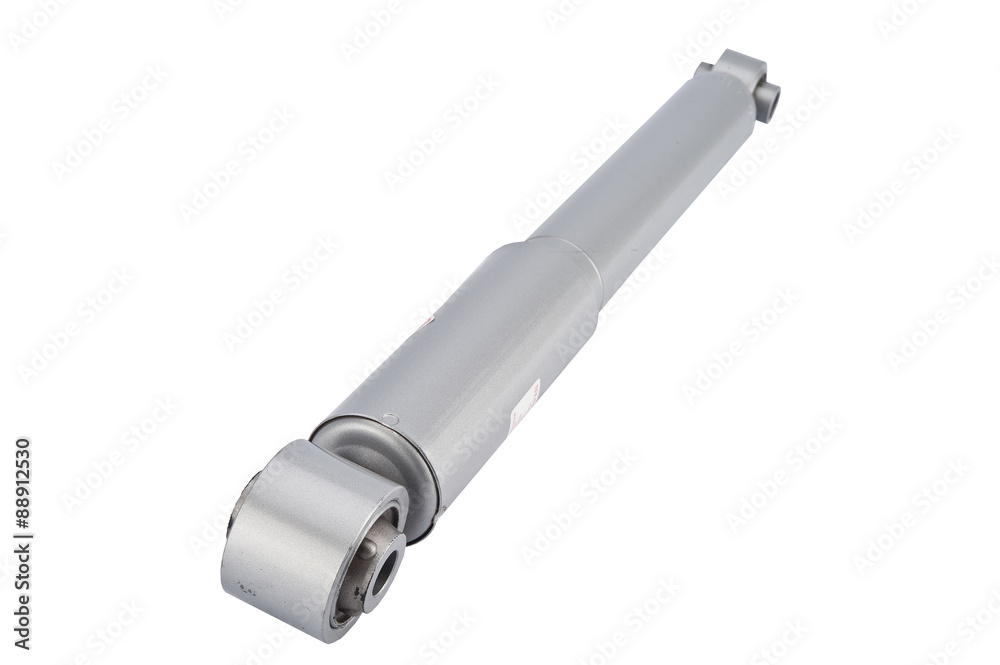 Shock absorber isolated on white background Shock absorber isolated on white background