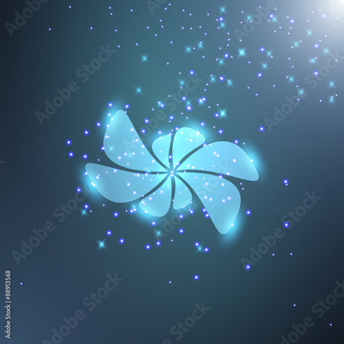 Abstract neon illustration