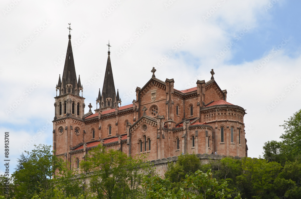 Basilica of Covadonga.