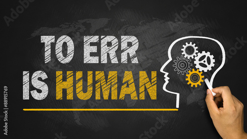 to err is human concept