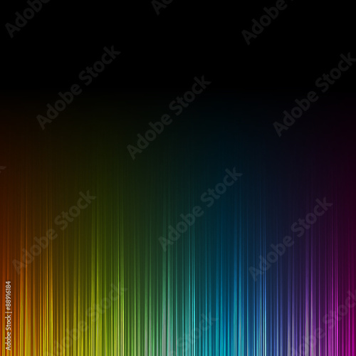Rainbow gradient equalizer