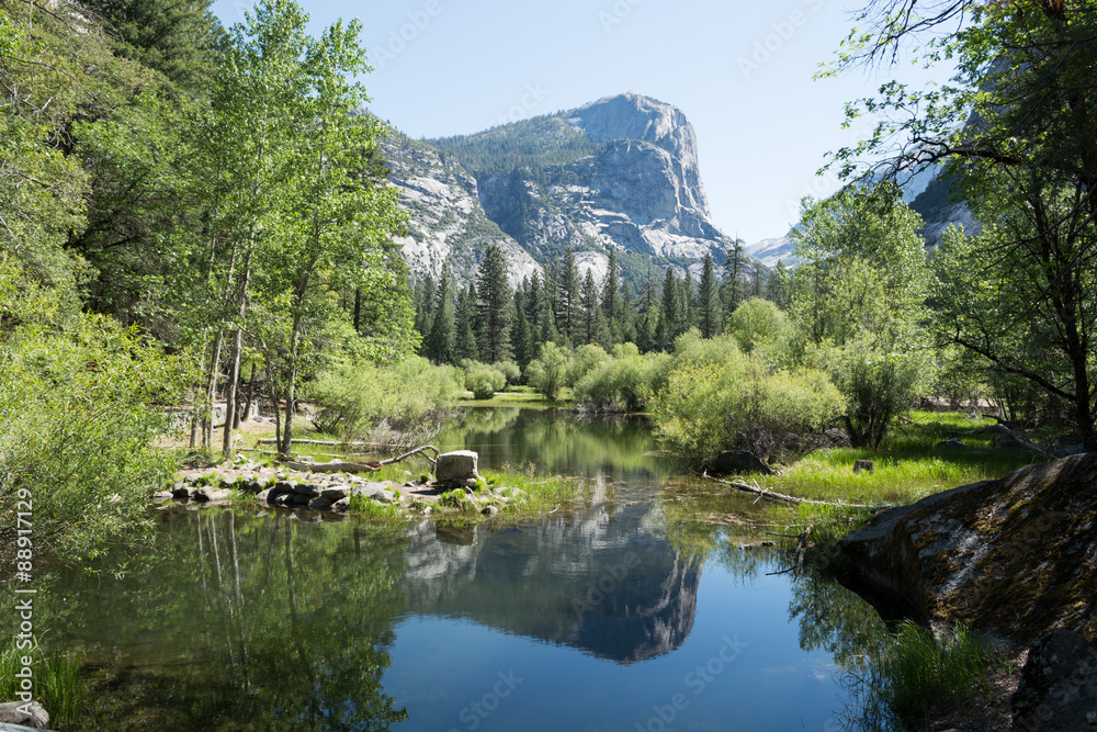 Fototapeta premium Yosemite: Mirror Lake