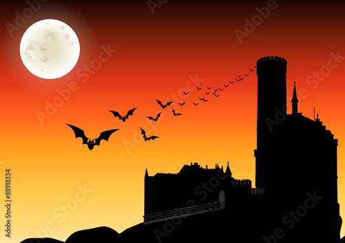Halloween Schloss 2