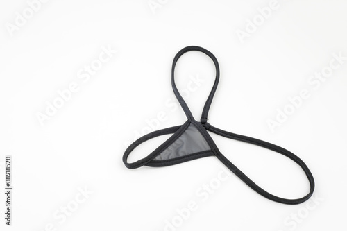 Fotografie G-String lingerie isolated on white background