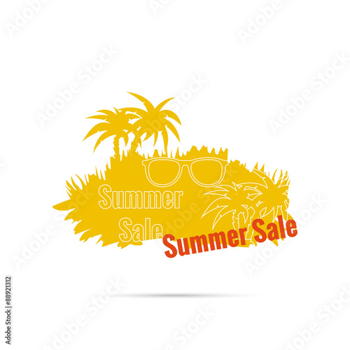 Summer sale design template