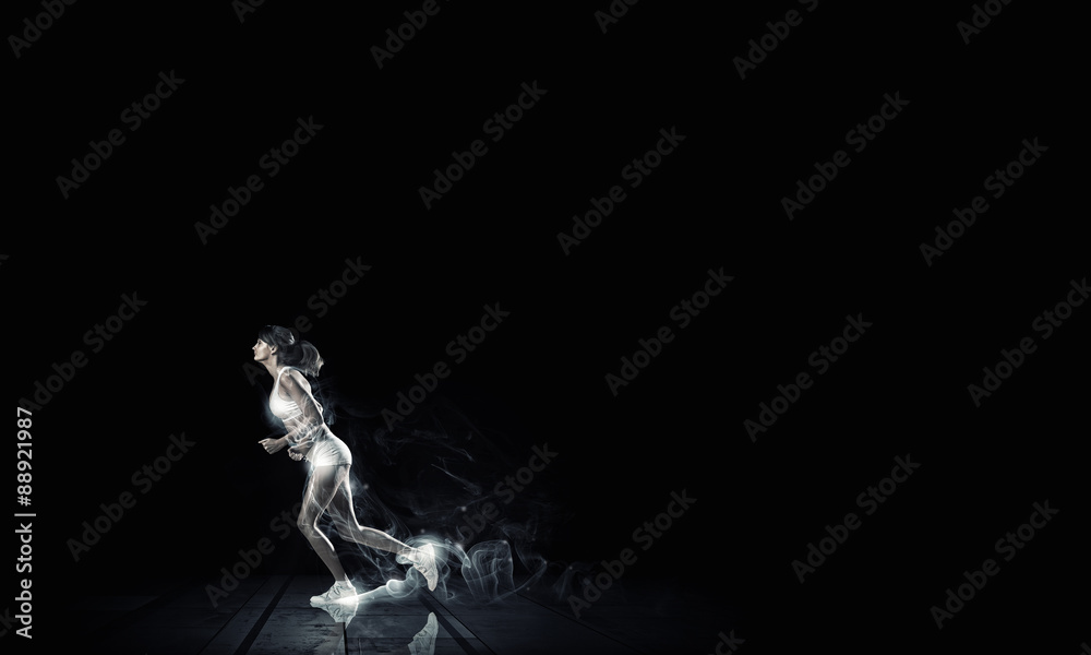 Fototapeta premium At full speed