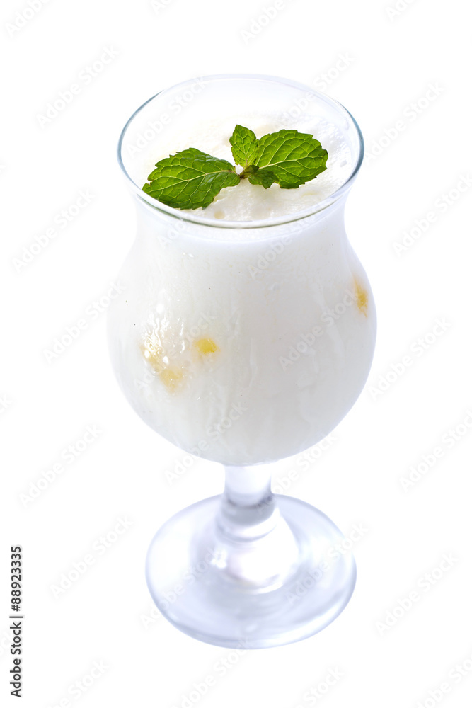 a glass of indian lassi