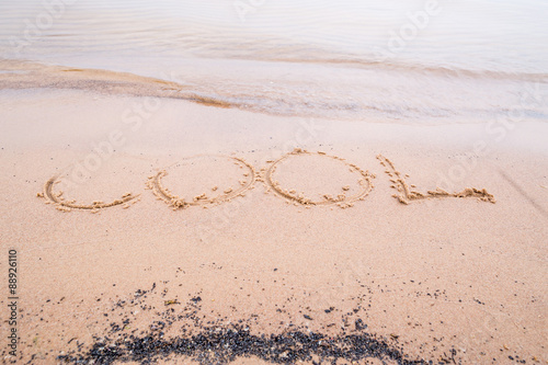 Inscriptions on the sand  Cool