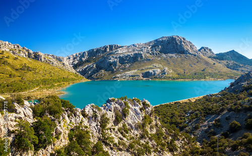 Cuber lake in Majorca photo