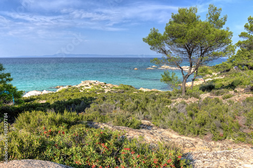 Vourvourou - Orange beach, Sithonia, Greece