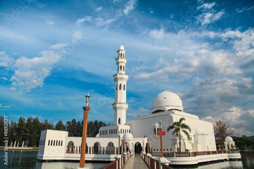 Floating Mosque in Kuala Terengganu, Malaysia photo