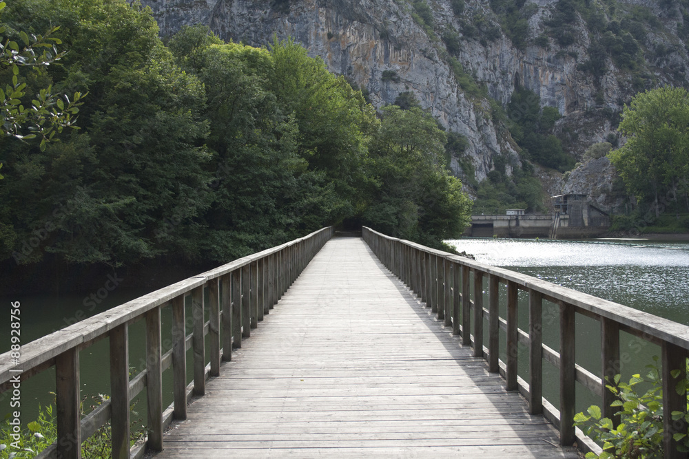 Puente Madera en Asturias