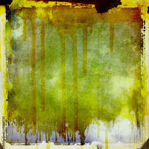 Grunge green abstract texture or background