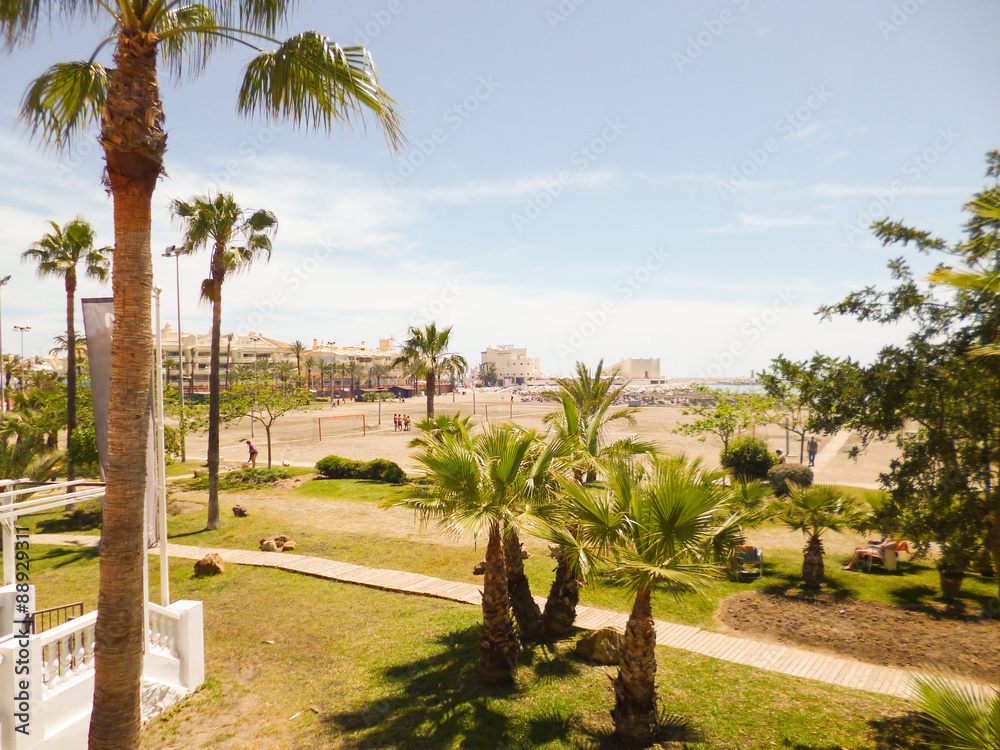 Fototapeta premium plage benalmadena
