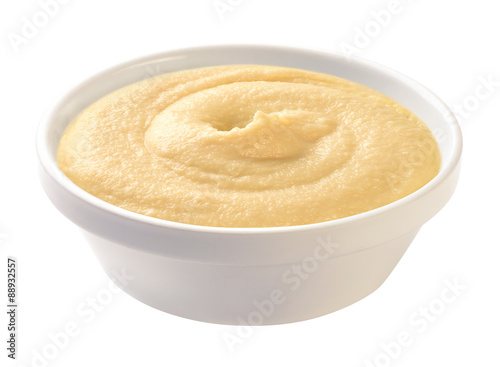 Schale mit Grießbrei photo