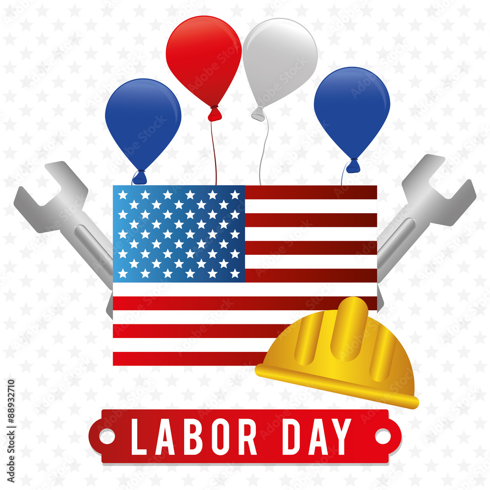 Labor day design. Labor day design.