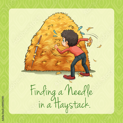 Finding needle in a haystack