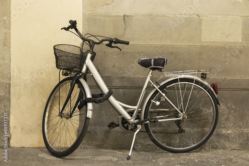 Bikes on the streets of Firenze (Florence) 