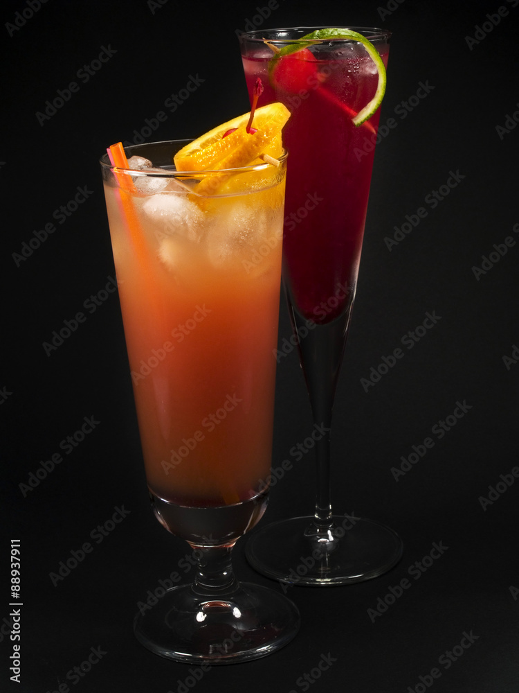 Cocktails Collection - Sex on the Beach and Cherry Vodka Cocktails Collection - Sex on the Beach and Cherry Vodka