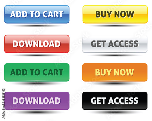 CTA Web Button Set