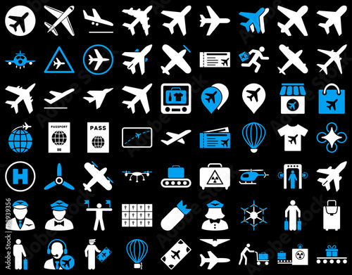 Aviation Icon Set