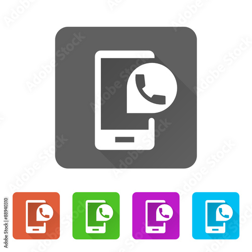 App Icon Long Shadow - 5 Colors