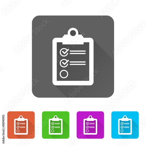 App Icon Long Shadow - 5 Colors