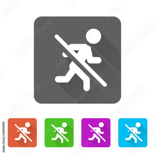 App Icon Long Shadow - 5 Colors