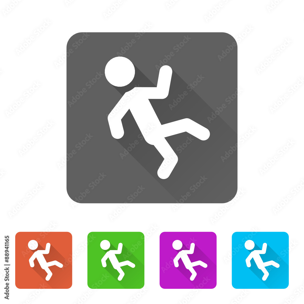 App Icon Long Shadow - 5 Colors App Icon Long Shadow - 5 Colors