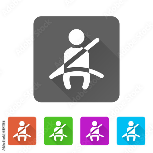 App Icon Long Shadow - 5 Colors