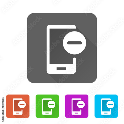 App Icon Long Shadow - 5 Colors