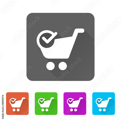 App Icon Long Shadow - 5 Colors