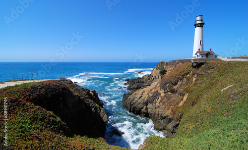 Pigeon Point   Pigeon Point Lighthouse south of San Francisco California