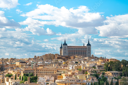 Toledo cityscape. Toledo is capital of province of Toledo (70 km